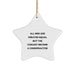 Funny Chiropractor Gifts from Friends, Star Ornament for Men, Unique Christmas Unique Gifts for Chiropractors - Image 1