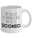 Funny colitis humor coffee mug for people with ulcerative colitis or IBD – chronic illness humor mug