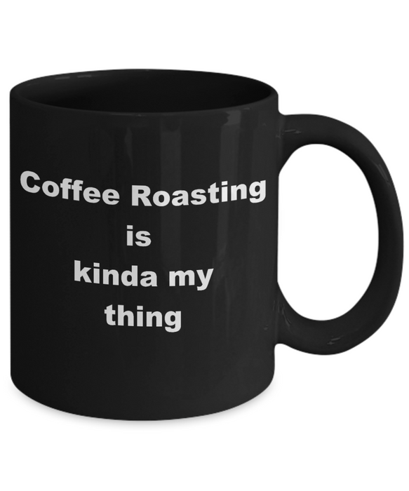 Coffee Roasting Mug | Coffee Roaster Mug | Coffee Roaster Coffee Cup - Black