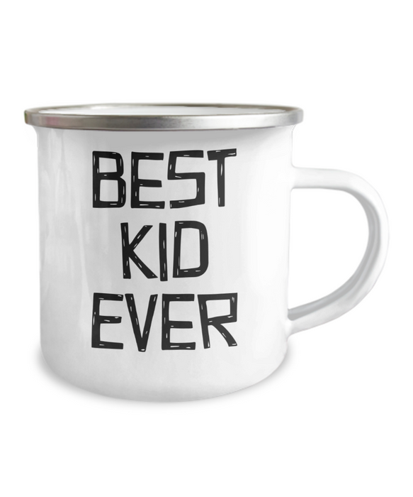 Best Kid Ever, Favorite Kid Camping Mug, Cup, Child, for Daughter, Son, from Mom, Dad, Fathers Day, Mothers Day