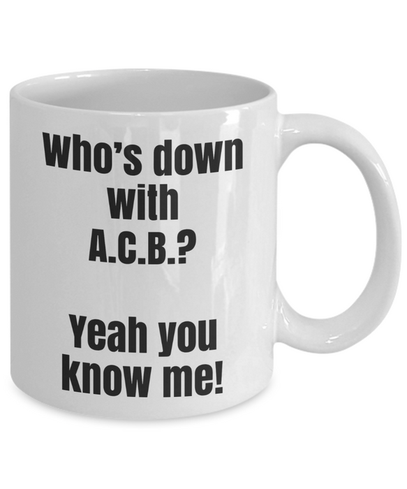 Amy Coney Barrett Mug, ACB Coffee Mug, Trump, Republican, 2020 Election, Supreme Court, Barret