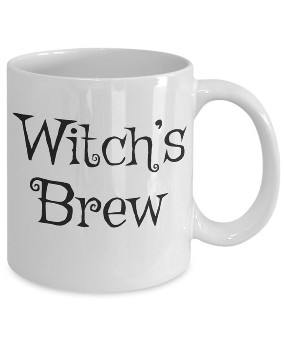 Halloween Coffee Mug, Halloween Coffee Cup, Witch’s Brew, For Her