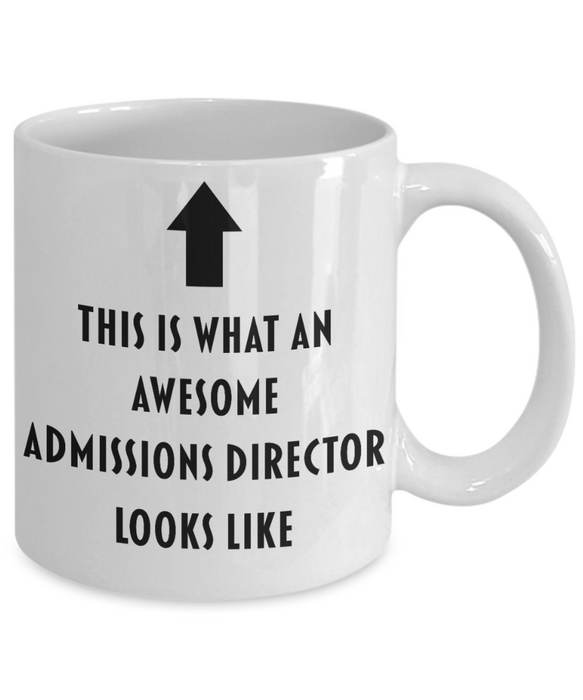 Admissions Director Coffee Mug, I'm that Awesome Admissions Director, Funny, Cheap, Inappropriate, Gift for Admissions Director, Unique, Gag