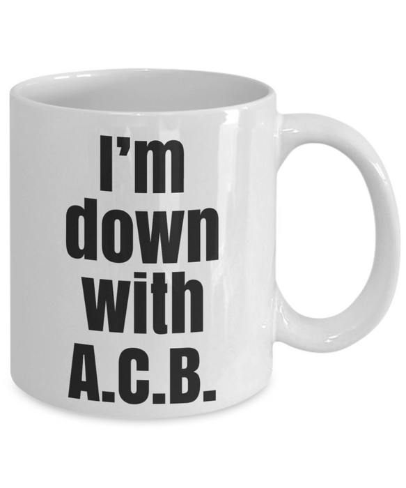 Amy Coney Barrett Mug, ACB Coffee Mug, Trump, Republican, 2020 Election, Supreme Court