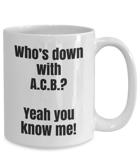 Amy Coney Barrett Mug, ACB Coffee Mug, Trump, Republican, 2020 Election, Supreme Court, Barret