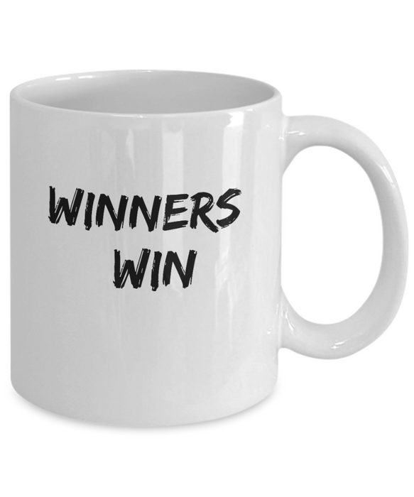 Winners Win Coffee Mug - 11oz and 15oz