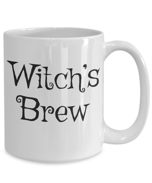 Halloween Coffee Mug, Halloween Coffee Cup, Witch’s Brew, For Her