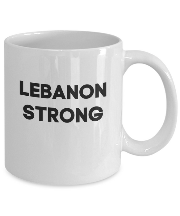 Lebanon Coffee Cup | Lebanese Coffee Mug | Lebanon Strong | Lebanese Flag