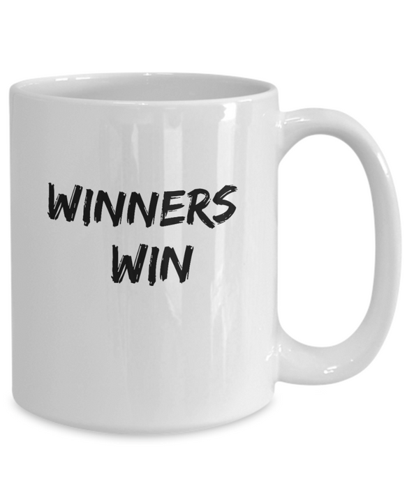 Winners Win Coffee Mug - 11oz and 15oz