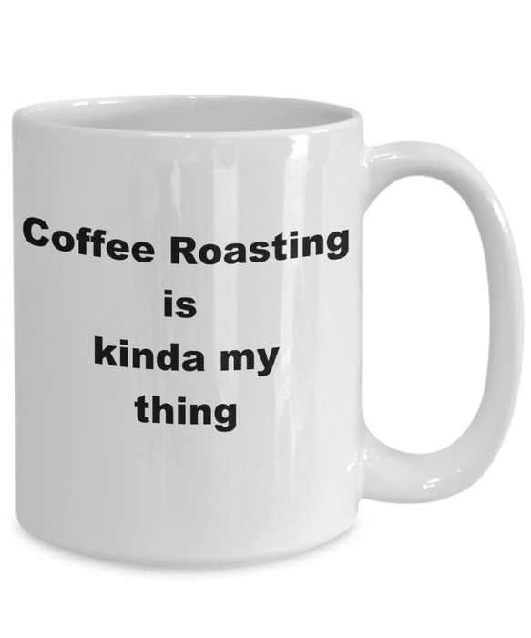 Coffee Roasting Mug | Coffee Roaster Mug | Coffee Roaster Coffee Cup - White