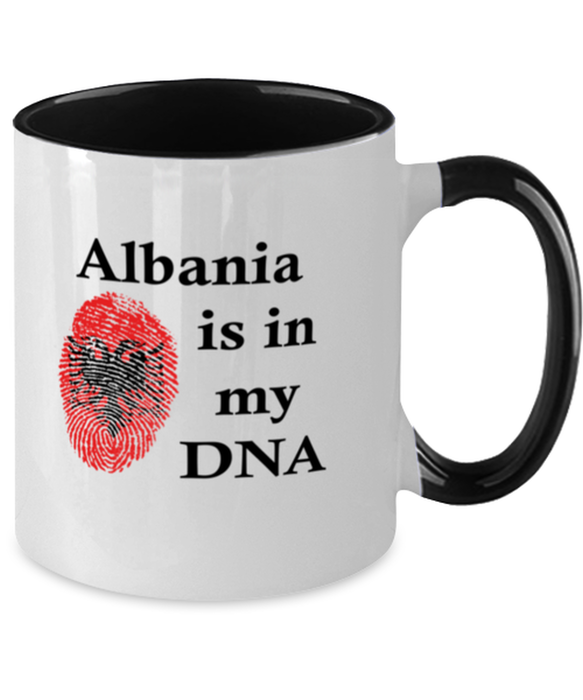 Albania is in my DNA, Albanian Coffee Mug, Gift for Albanian