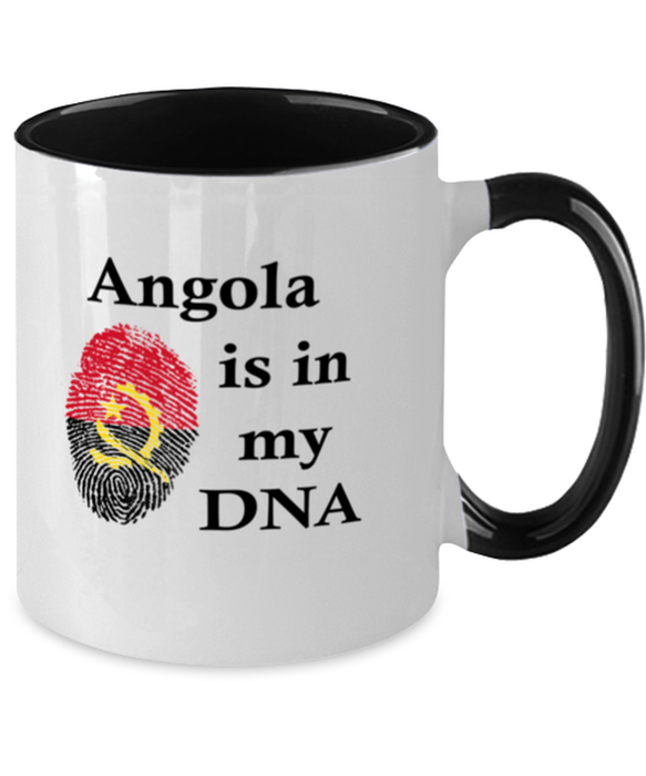 Angola is in my DNA, Angolan Coffee Mug, Gift for Angolan