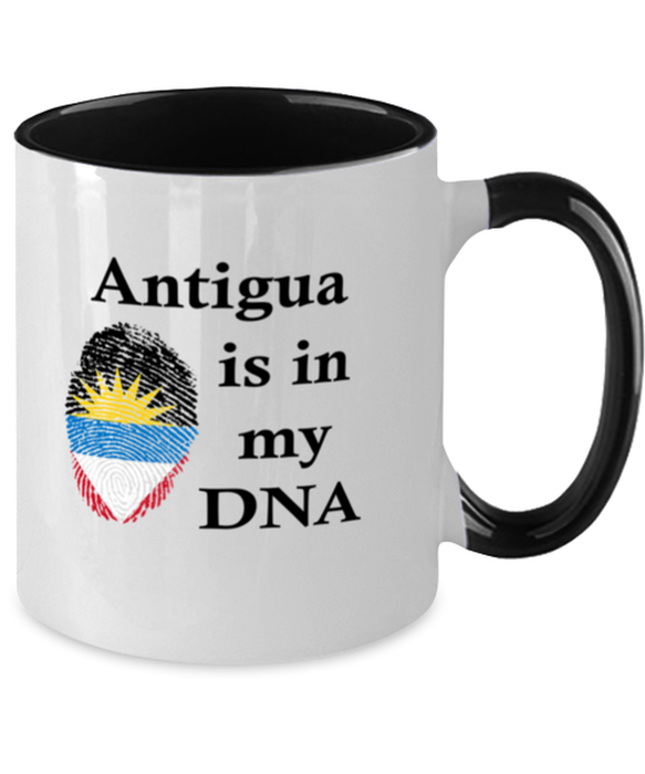 Antigua is in my DNA, Antiguan Coffee Mug, Gift for Antiguan