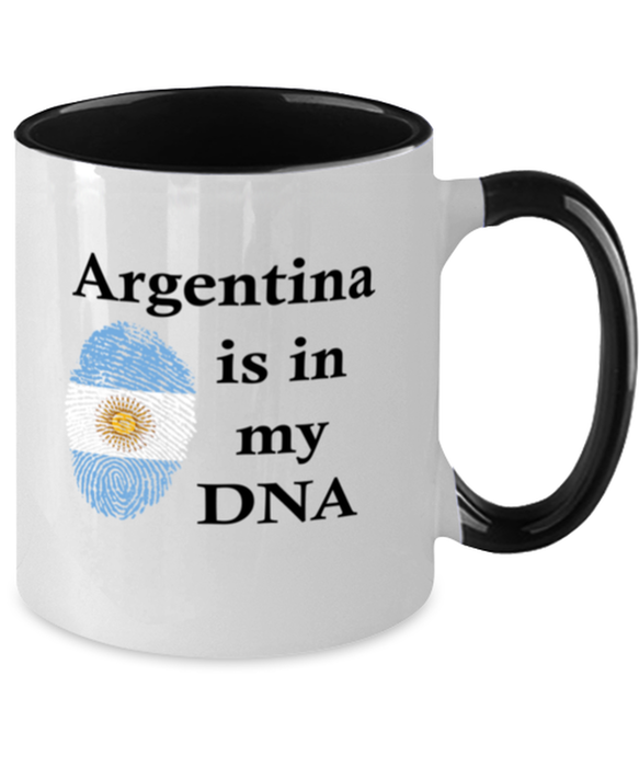 Argentina is in my DNA, Argentinian Coffee Mug, Gift for Argentinian