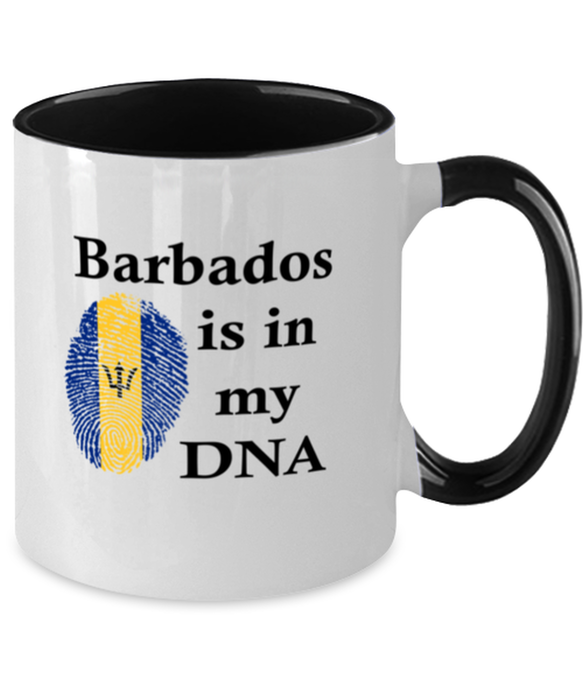 Barbados is in my DNA, Barbadians Coffee Mug, Gift for Barbadians