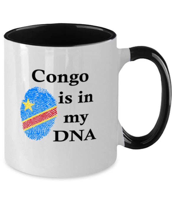 Congo is in my DNA, Congolese Coffee Mug, Gift for Congolese