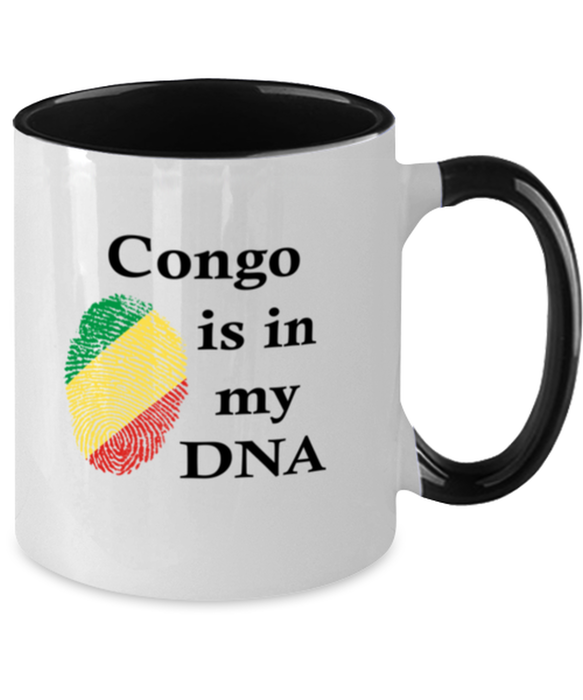 Congo2 is in my DNA, Congolese Coffee Mug, Gift for Congolese