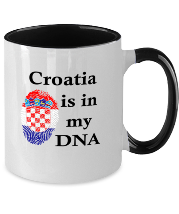 Croatia is in my DNA, Croatian Coffee Mug, Gift for Croatian