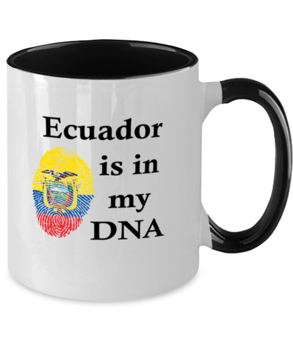 Ecuador is in my DNA, Ecuadorian Coffee Mug, Gift for Ecuadorian