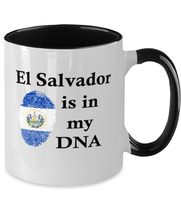 El Salvador is in my DNA, Salvadoran Coffee Mug, Gift for Salvadoran