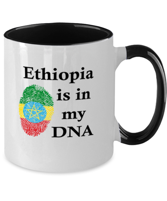 Ethiopia is in my DNA, Ethipian Coffee Mug, Gift for Ethipian