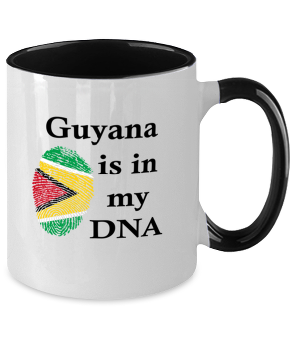 Guyana is in my DNA, Guyanese Coffee Mug, Gift for Guyanese