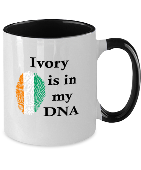 Ivory is in my DNA, Ivorian Coffee Mug, Gift for Ivorian