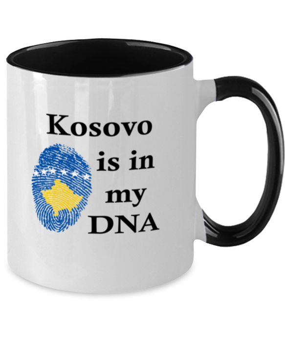 Kosovo is in my DNA, Kosovar Coffee Mug, Gift for Kosovar