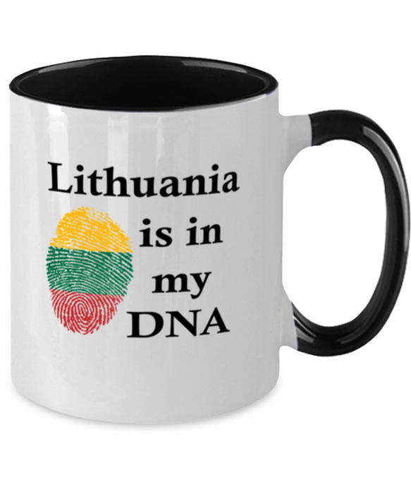 Lithuania is in my DNA, Lithuanian Coffee Mug, Gift for Lithuanian