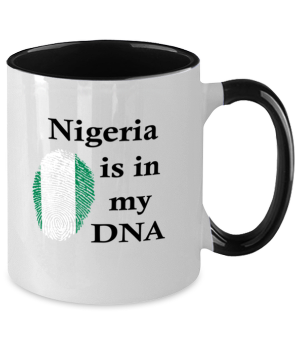 Nigeria is in my DNA, Nigerian Coffee Mug, Gift for Nigerian