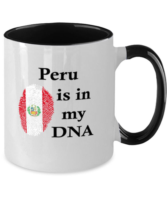 Peru is in my DNA, Peruvian Coffee Mug, Gift for Peruvian