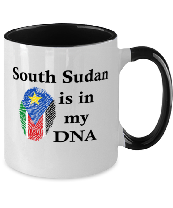 South Sudan is in my DNA, Sudanese Coffee Mug, Gift for Sudanese