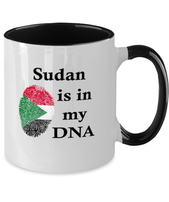 Sudan is in my DNA, Sudanese Coffee Mug, Gift for Sudanese