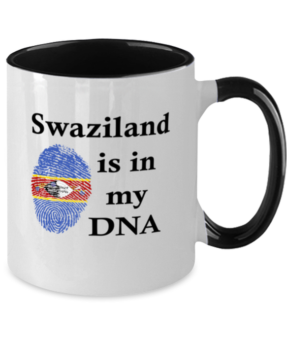 Swaziland is in my DNA, Swazi Coffee Mug, Gift for Swazi