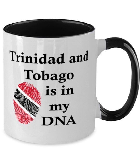 Trinidad And Tobago is in my DNA, Trinis Coffee Mug, Gift for Trinis