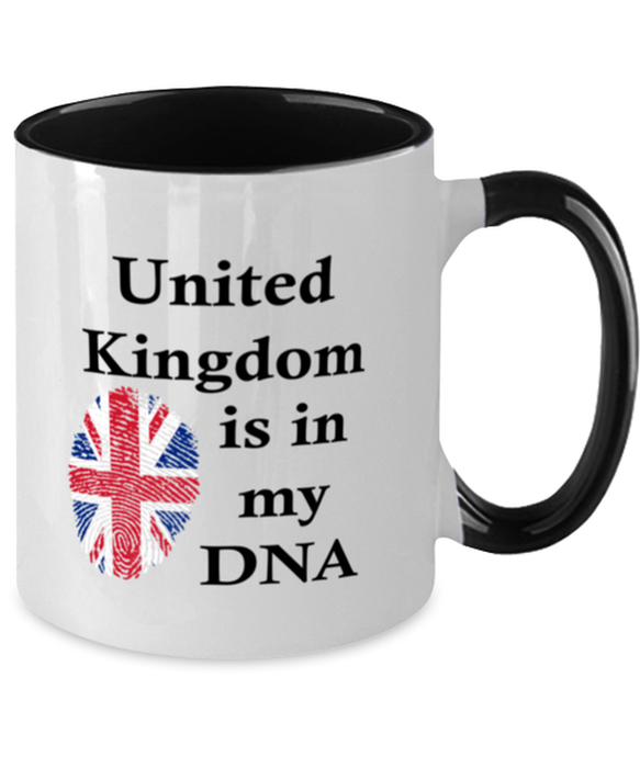 United Kingdom is in my DNA, Britons Coffee Mug, Gift for Britons