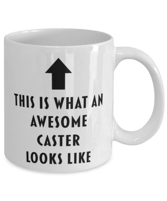 This is What an Awesome Caster Looks Like Coffee Mug, Funny, Cheap, Inappropriate, Gift for, Mug