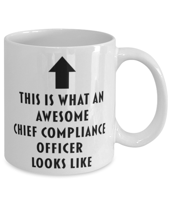 This is What an Awesome Chief Compliance Officer Looks Like Coffee Mug, Funny, Cheap, Inappropriate, Gift for, Mug