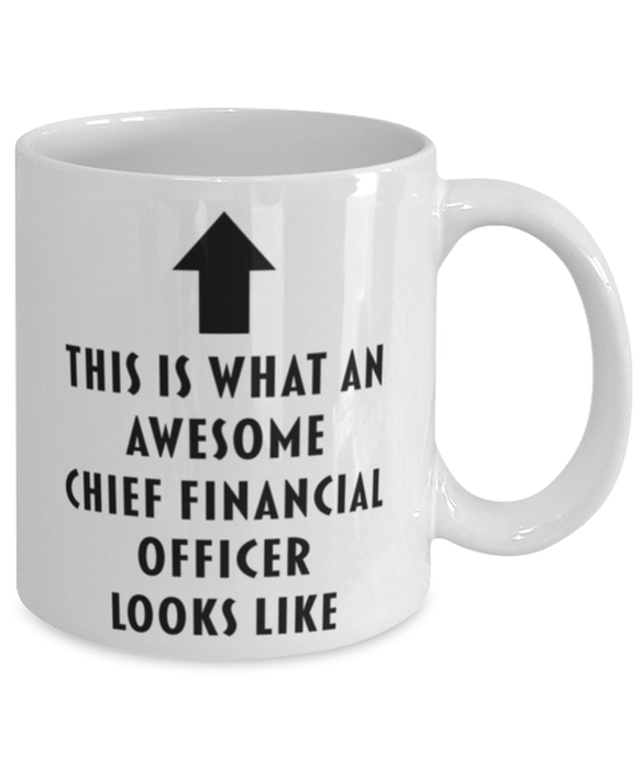 This is What an Awesome Chief Financial Officer Looks Like Coffee Mug, Funny, Cheap, Inappropriate, Gift for, Mug