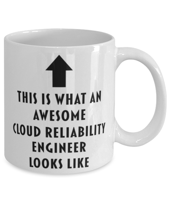 This is What an Awesome Cloud Reliability Engineer Looks Like Coffee Mug, Funny, Cheap, Inappropriate, Gift for, Mug