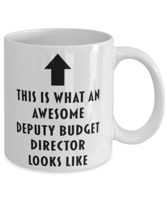 This is What an Awesome Deputy Budget Director Looks Like Coffee Mug, Funny, Cheap, Inappropriate, Gift for, Mug