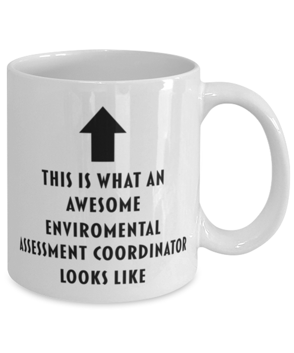 This is What an Awesome Enviromental Assessment Coordinator Looks Like Coffee Mug, Funny, Cheap, Inappropriate, Gift for, Mug