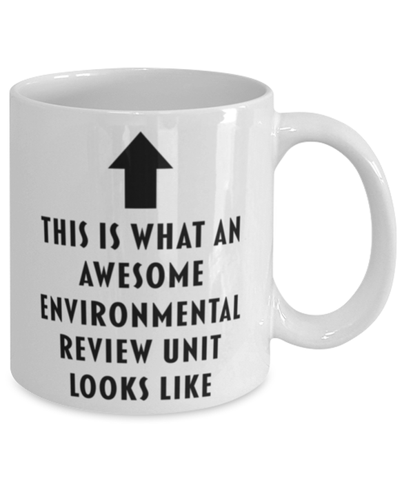 This is What an Awesome Environmental Review Unit Looks Like Coffee Mug, Funny, Cheap, Inappropriate, Gift for, Mug