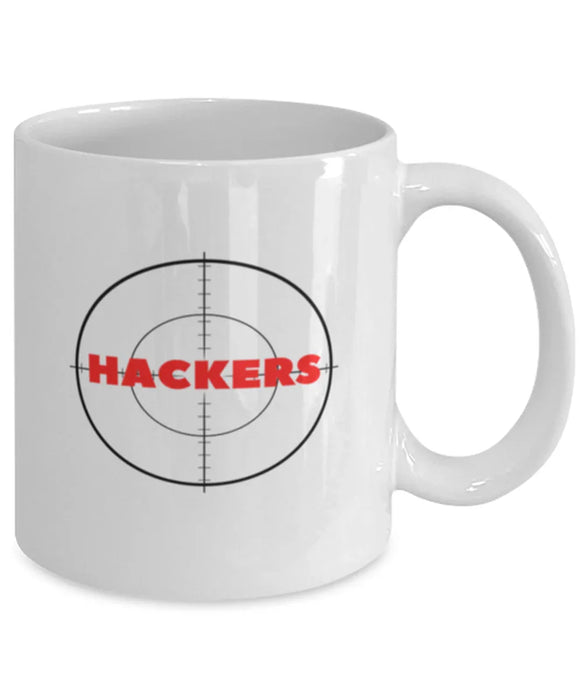 Cyber Security Analyst, Technician, CISO Coffee Mug, Hunt Hackers, Chief Information Security Officer, Cyber Security Analyst, Technician, CISO Funny, Inappropriate, Gag, Coffee Mug, Gift for Cyber Security Analyst, Technician, CISO