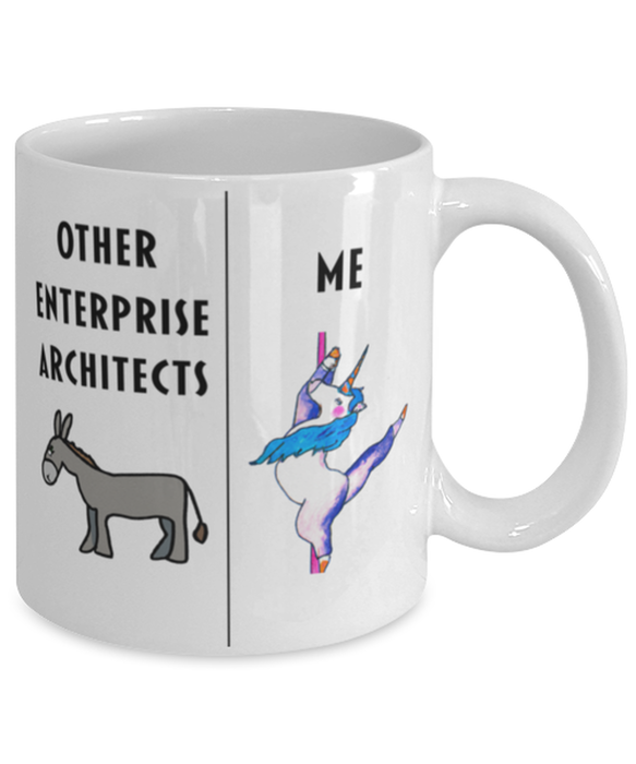 Funny Enterprise Architect Coffee Mug, Gift for Enterprise Architect, Unicorn Other Enterprise Architect Me, Gag Gift for Enterprise Architect, Unique Gift for Enterprise Architect, Cheap Enterprise Architect Gift, White Mug