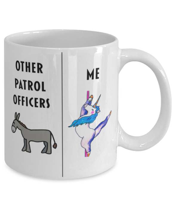 Funny Patrol Officer Coffee Mug, Gift for Patrol Officer, Unicorn Other Patrol Officer Me, Gag Gift for Patrol Officer, Unique Gift for Patrol Officer, Cheap Patrol Officer Gift, White Mug