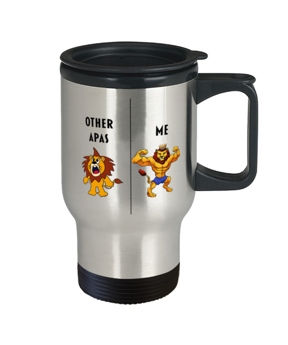 Funny Apa Travel Mug, Gift for Apa, Lion Other Apa Me, Gag Gift for Apa, Unique Gift for Apa, Cheap Apa Gift, Travel Coffee Mug