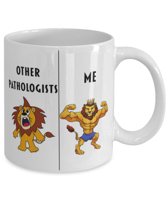 Gift for Pathologist,Funny Pathologist Coffee Mug, Gag Gift for Pathologist, Unique Gift for Pathologist, Cheap, Perfect, Amazing, Awesome Lion Coffee Mug