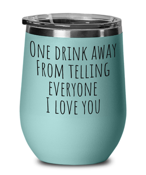 Funny Wine Glass, Funny Wine Tumbler, Birthday, Christmas, Sister, Mother, Daughter, In-Law, Funny Cup, Vodka, Alcohol, Drinking, Drunk