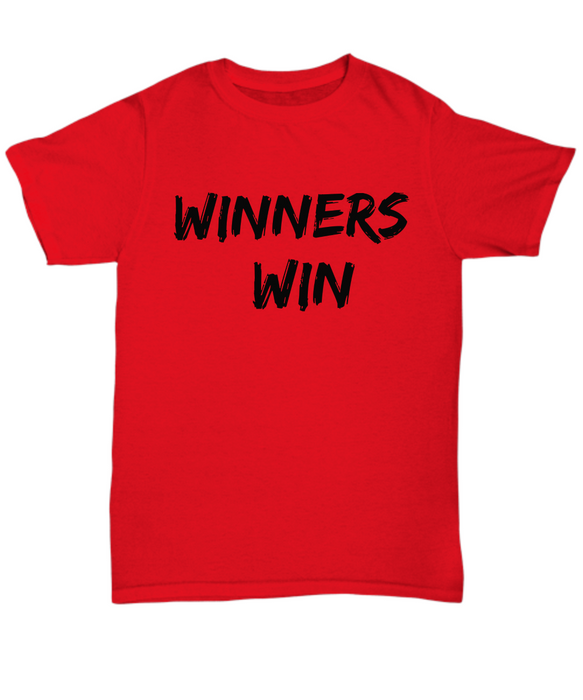 Winners Win Tee Shirts